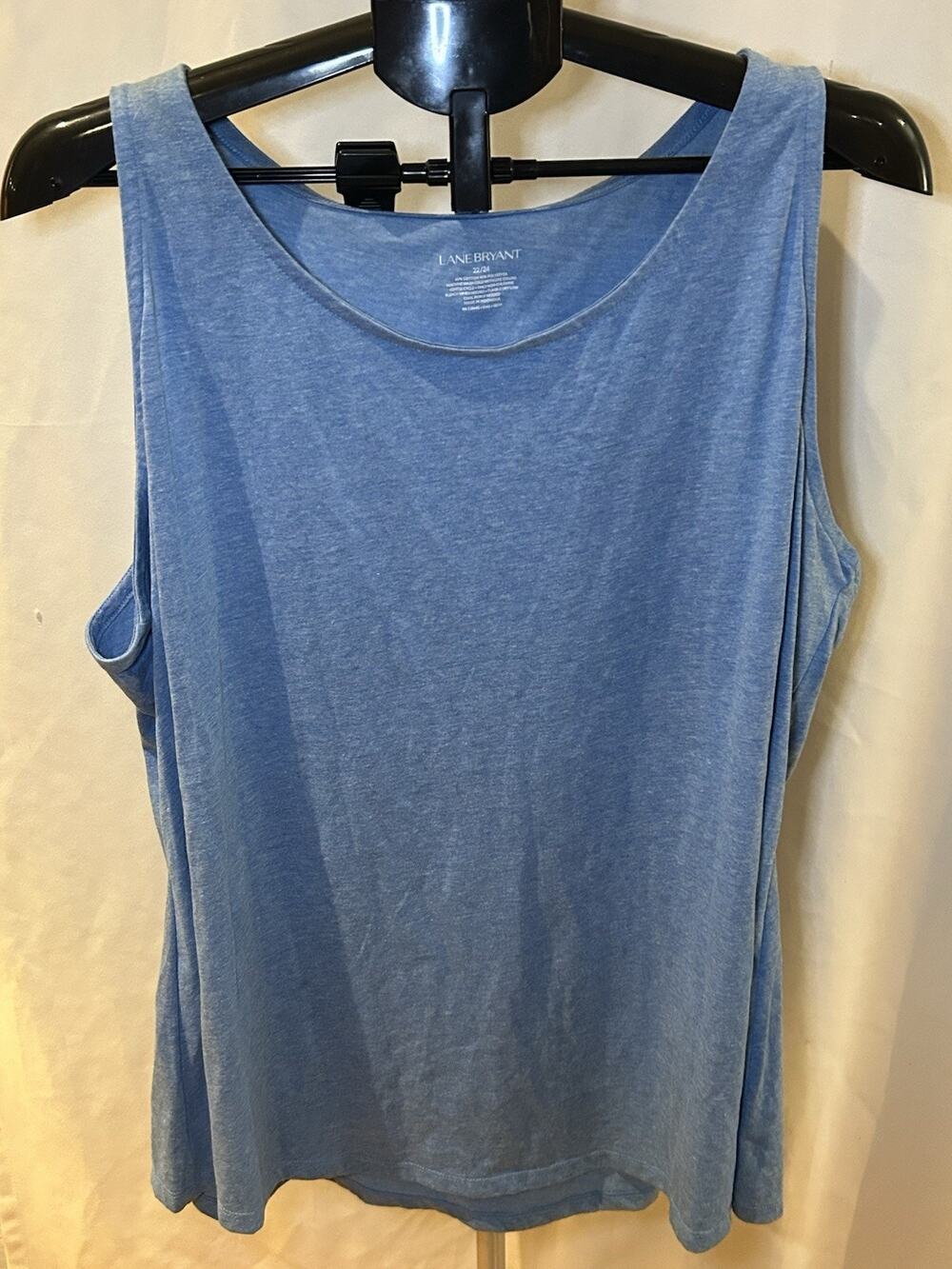 NWT Lane Bryant Blue Tank Top Women's size 22/24